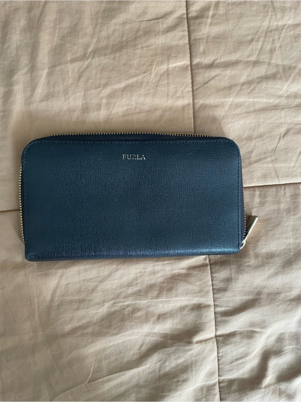 Furla Zip-Around Saffiano Wallet